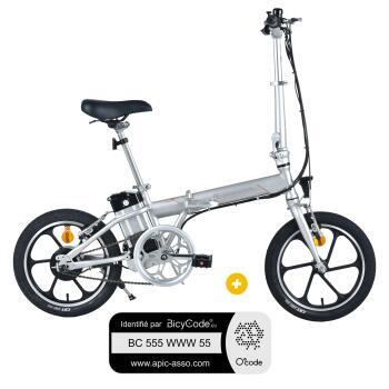 Vélo à assistance électrique pliable 16'' Key Largo