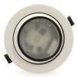 Spot encastrable orientable à Leds : blanc 