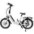 Vélo à assistance électrique pliant Jazzy : Blanc 11Ah VEPLI