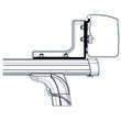Adaptateur Omnistor 3200 : Galerie de toit Thule