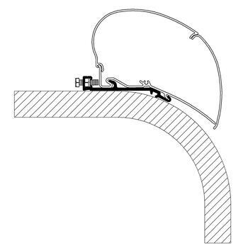 Adaptateur de stores flat