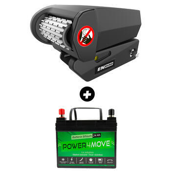 PACK déplace-caravane + batterie lithium