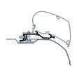 Adaptateur de stores Boxer/Jumper/Ducato depuis 07 : 3,25 m Thule