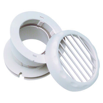 Grille de sortie d'air circulaire