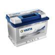 Batterie auxiliaire acide Professional Dual Purpose EFB : 70 Ampères Varta