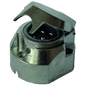 SOCLE 7 BROCHES METALLIQUE