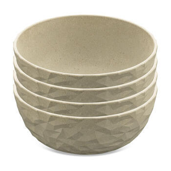Lot de 4 bols CLUB : Coloris beige