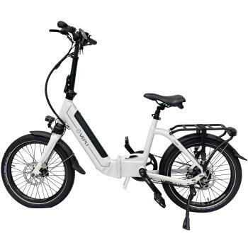 Vélo à assistance électrique pliant Jazzy : Blanc 14Ah