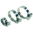 Collier plat inox : pour tuyau diam. 25 mm 