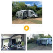 Pack Auvent Zonda Air avec Avancée et Annexe : PACK AUV 265-280 + ANNEXE +AVANCEE SummerLine