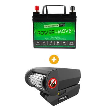 Pack Batterie Power4Moven Power4Move 24Ah + Déplace caravane EM313A