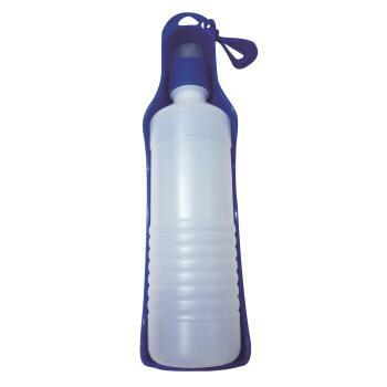 Gourde avec écuelle de voyage intégrée pour animaux