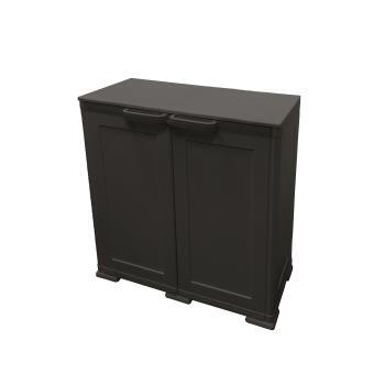 Armoire de rangement double avec portes