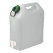 Jerrican extra-fort avec robinet eaux propres : 5 litres 