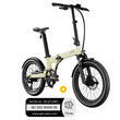 Vélo à assistance électrique pliant 20'' Afternoon 2022 : Pack Vélo à assistance électrique pliant 20'' Afternoon 2022 sable + Marquage BicyCode Eovolt