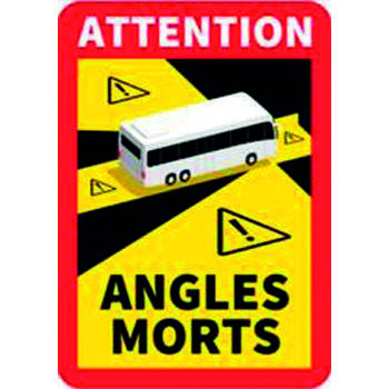 Stickers angles morts pour camping-car