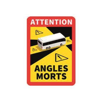 Stickers angles morts pour camping-car