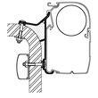 Adaptateur de stores Hymer Van  / B2 : 3 m Thule
