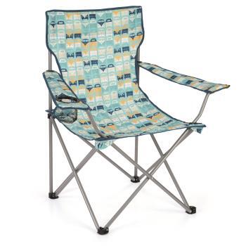 Chaise de camping pliable - Multibus/bleu