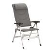 Fauteuil aluminium Thor : Light Grey Isabella