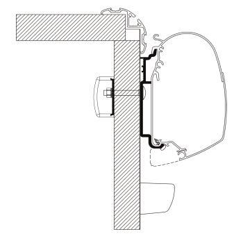 Adaptateur pour stores Knauss après 2017 (4 pièces)