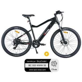 Pack  VTT à assistance électrique 27,5 Pouces Off Road + Marquage BicyCode