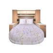 Prêt à dormir All seasons Lyocell et Percale : Floralie 130 x 190 cm pan coupé gauche Incasa