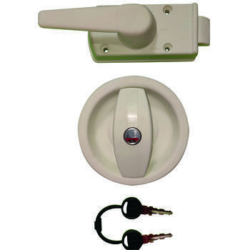 Serrure plastique ronde