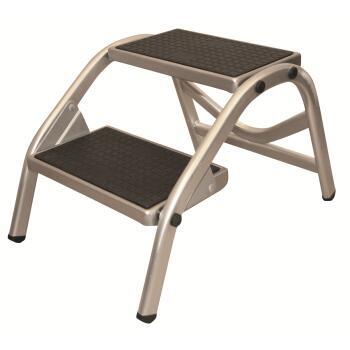 Marchepied double aluminium Darwin pour camping-car