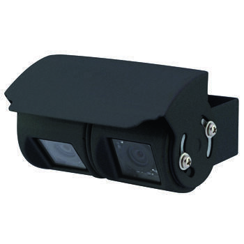 Caméra de recul filaire pour camping car : Double optique noire
