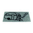 Tapis d'intérieur : Caravane gris 25 x 50 cm Arisol