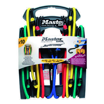 Set de rangement de 10 tendeurs multi-longueurs