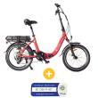 Vélo à assistance électrique Confort 20'' : Rouge 13Ah Eza