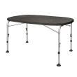 Table de camping Superb : Modèle : 130 pour 6 personnes Westfield