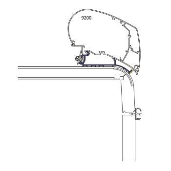 Adaptateur de stores Hymer 2013