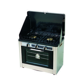 Combiné four / réchaud 2 feux de camping