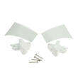 Embouts barre de charge droit et gauche pour stores 5003 : Embout barre de charge blanc G+D Thule