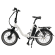 Vélo à assistance électrique pliant Folky : Blanc 16Ah VEPLI