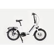 Vélo à assistance électrique pliant Muzy 20 pouces : Blanc 11Ah VEPLI