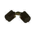 Charnière à rouleaux pour plateau de table double : 14 à 19 mm 