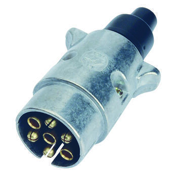 Fiche mâle métal 7 plots