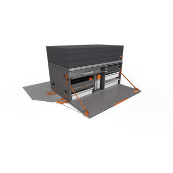 Malle arrière amovible avec couchage BeBox