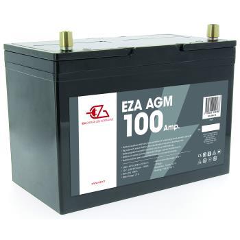 Batterie auxiliaire AGM : 100Ah