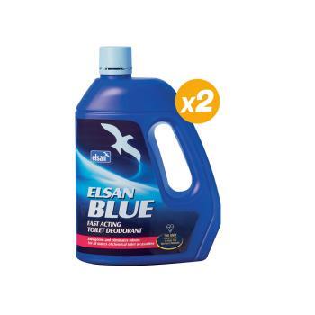 2 Produits sanitaire bleu  2 litres