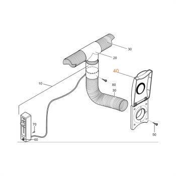 COUVERCLE KIT AIR CHAUD AUVENT