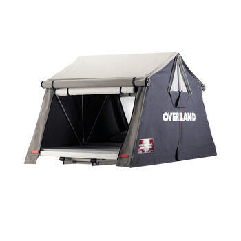 Tente de toit Nino Cirani Overland : Small coloris gris carbone