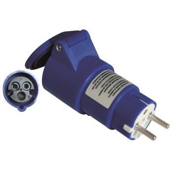 Adaptateur femelle CEE 17 - mâle Schuko