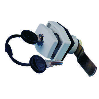 Poignée claquante avec 2 clès