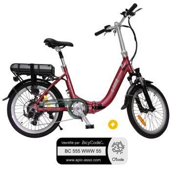 Vélo à assistance électrique Confort 20'' Eza
