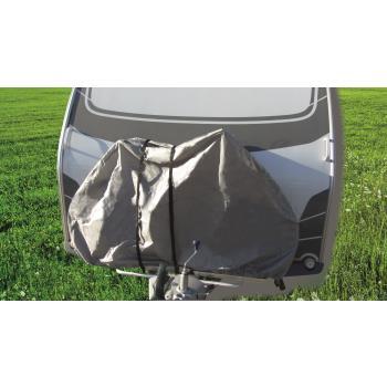 Housse imperméable pour porte-vélos camping-car